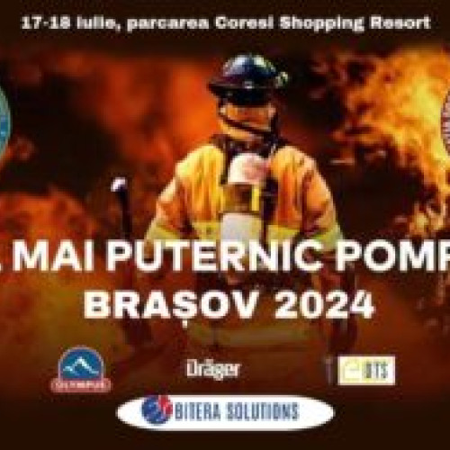 Competiția &quot;Cel mai puternic pompier&quot; revine la Brașov