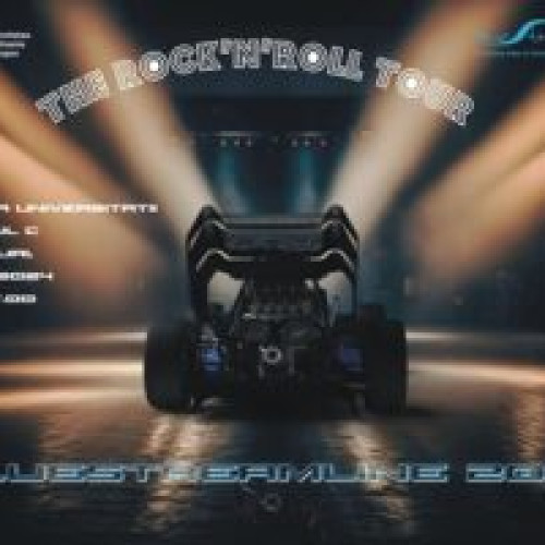 Lansarea monopostului BS24 de către echipa de curse &quot;BlueStreamline&quot; a Universității Transilvania