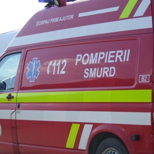 Pieton lovit de un autoturism în localitatea Ghimbav