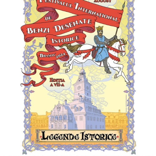 Festivalul Internațional de Benzi Desenate Istorice, o sărbătoare a legendelor la Brașov