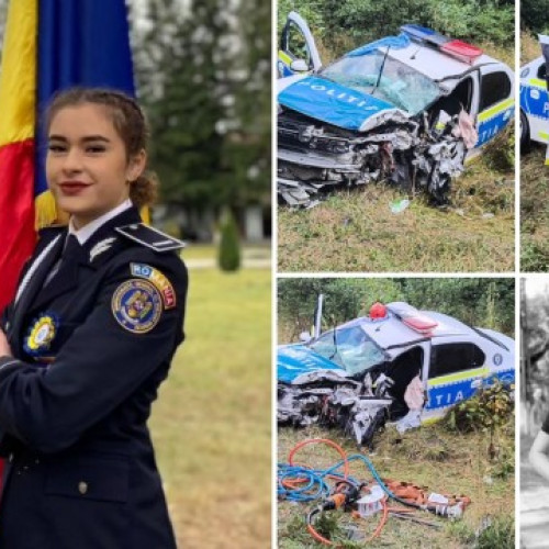 Tragedie în Hoghiz: O tânără polițistă a murit într-un accident rutier