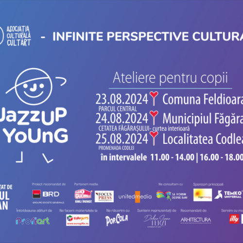 JazzUP Young On Tour aduce muzica și arta copiilor în Brașov