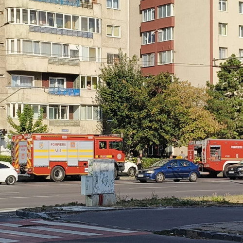 Incendiu într-un apartament din Brașov