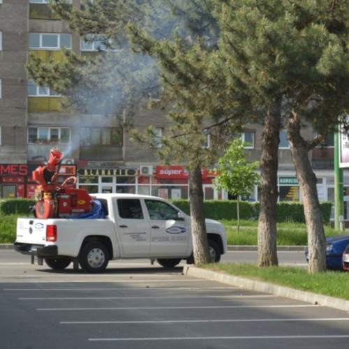 Începe a cincea etapă de dezinsecție împotriva țânțarilor și căpușelor în Brașov