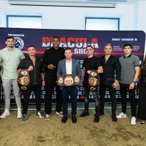 Dracula Boxing Show, un spectacol de box profesionist la Brașov pe 11 octombrie