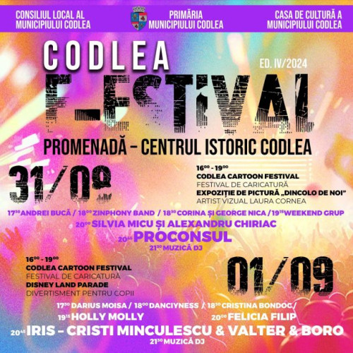 Weekendul acesta, Codlea găzduiește &quot;Codlea F-Estival&quot;