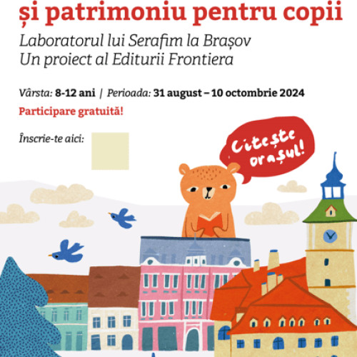 Ateliere creative pentru copii în Brașov, organizate de Editura Frontiera