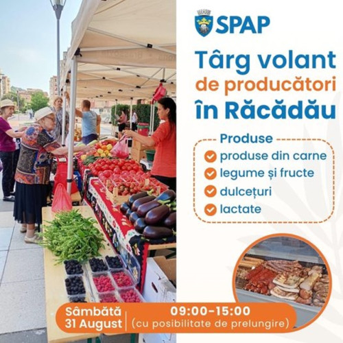 Târg de Produse Locale în Răcădău