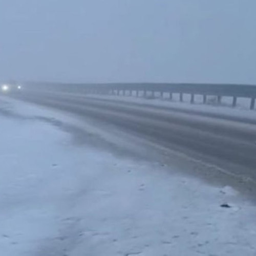 Prima ninsoare de iarnă pe Transalpina