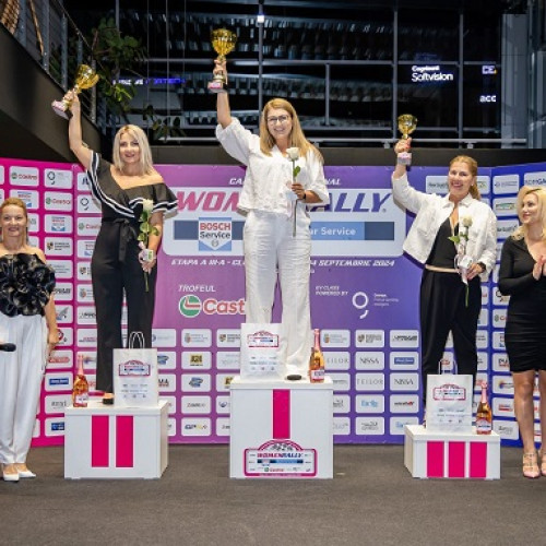 Loredana Rozorea, câștigătoare la etapa a 3-a a Campionatului Național Women Rally