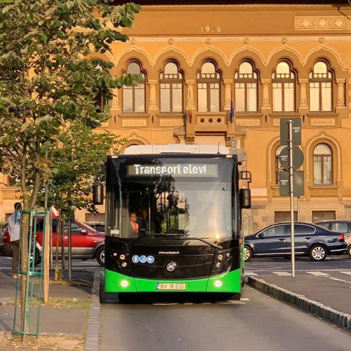 Abonamentele de transport RATBV pentru elevi se încarcă mai simplu