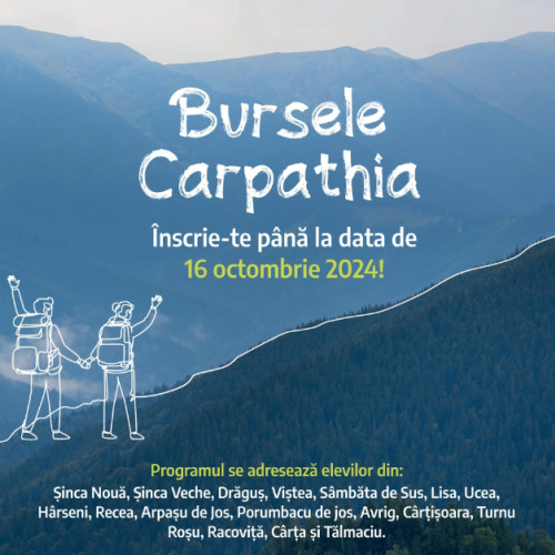 Lansarea celei de-a treia ediții a Fondului de Burse Carpathia în Țara Făgărașului