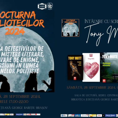 Nocturna bibliotecilor 2024: o noapte dedicată misterelor literare