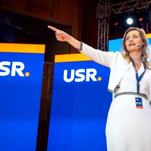 Elena Lasconi, președinta USR, și-a depus candidatura pentru alegerile prezidențiale