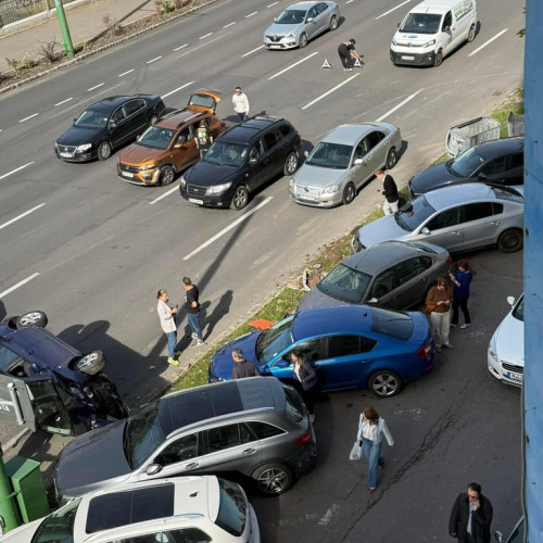 Accident rutier grav în Brașov