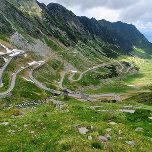 DN 7C - Transfăgărășan, închis temporar pentru filmări publicitare