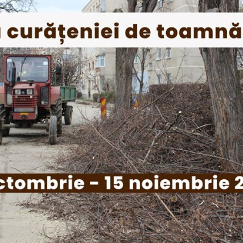 Curățenia de toamnă începe la Făgăraș