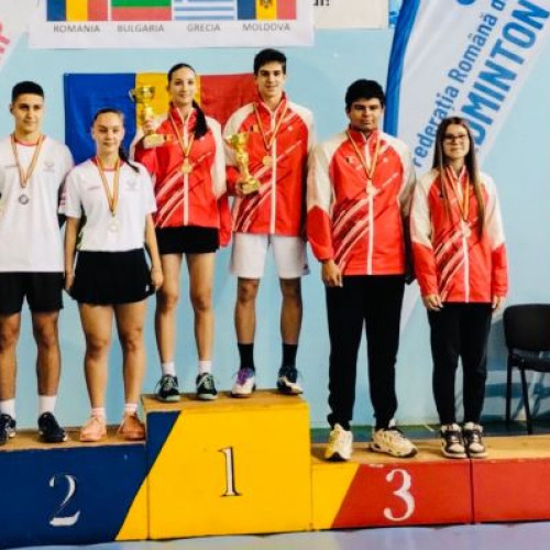 Sportivii de la Kids Tampa obțin succese remarcabile la Campionatele Balcanice de Badminton U17