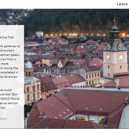 Brașov, inclus în ghidul Best of the World 2025 al National Geographic