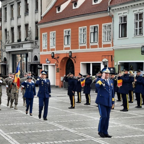 Bobocii Academiei Forțelor Aeriene din Brașov au depus jurământul de credință