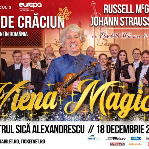 Concertul „Viena Magic” va aduce magia sărbătorilor la Brașov