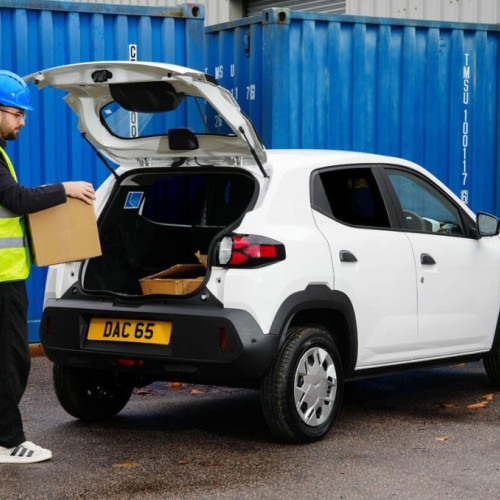 Dacia lansează versiunea &quot;Cargo&quot; a modelului electric Spring în Marea Britanie