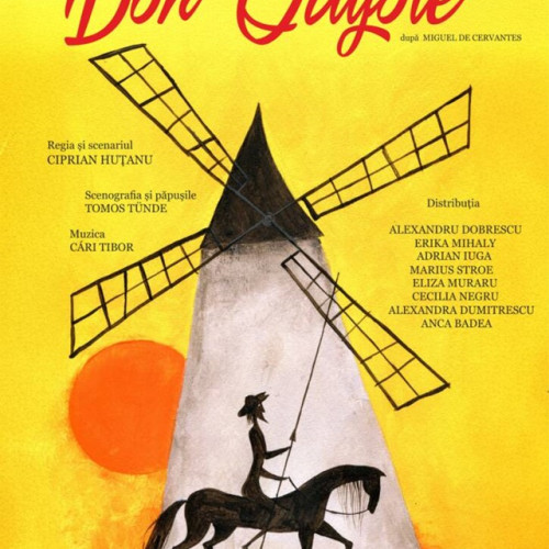 Teatrul Arlechino din Brașov lansează spectacolul &quot;Don Quijote&quot;