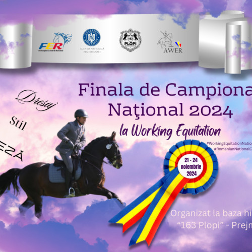 Federatia Ecvestra Romana anunță Finala Campionatului Național de Working Equitation 2024