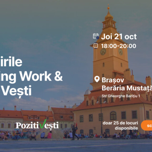 Întâlnirea &quot;Hacking Work &amp; PozitiVesti&quot; încurajează conexiuni și schimb de idei