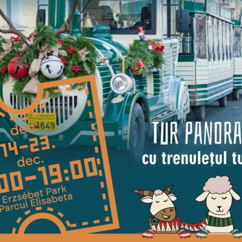 Trenuletul turistic Sepsi Tour va circula zilnic în perioada sărbătorilor