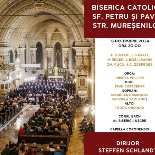 Concert dedicat Nasterii Domnului la Biserica Neagră