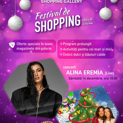 OPA Shopping Gallery din Brașov lansează prima ediție a &quot;Festivalului de Shopping&quot; de Crăciun