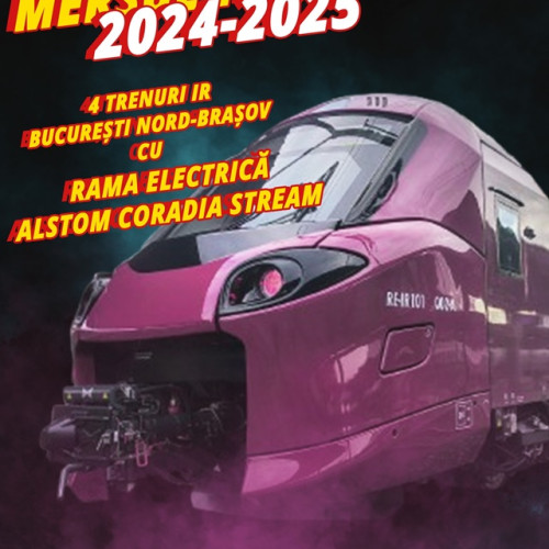 Noul Mers al Trenurilor 2024-2025 va intra în vigoare pe 15 decembrie