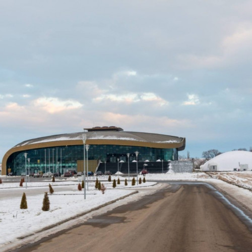 Inaugurarea patinoarului artificial de la Arena Sepsi în Sfântu Gheorghe