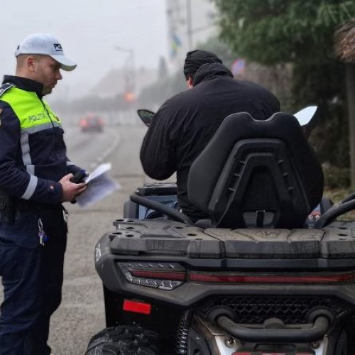 Femeie fără permis, prinsă de polițiști în Săcele