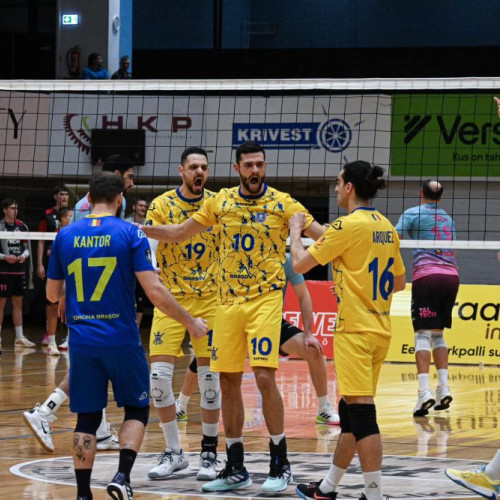 CSM Corona Brașov s-a calificat în play-off-ul Cupei CEV