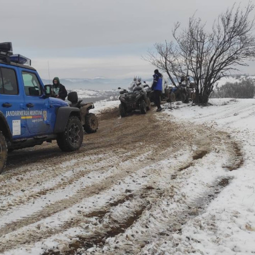 Amenzi de 10.000 de lei pentru utilizarea ATV-urilor în zone interzise din Zărnești