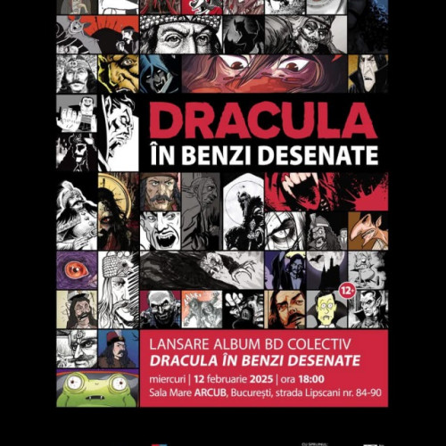 Lansarea albumului „Dracula în benzi desenate” la Muzeul Județean de Istorie Brașov