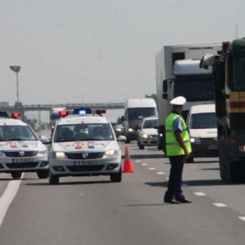 Trafic intens pe autostrăzile din jurul Bucureștiului