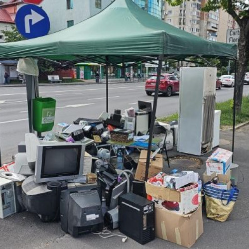Campania „Brașov Reciclează” începe cu 16 puncte de colectare