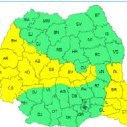 Alertă - Vremea afectată de vânt puternic, la Brașov până mâine seară