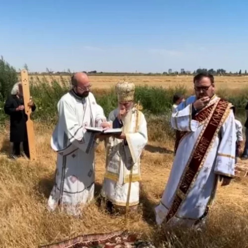 IPS Teodosie a organizat o slujbă pentru ploaie în Cumpana