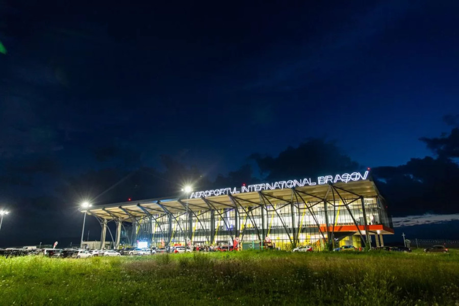Aeroportul international Brașov Ghimbav a stabilit un nou record de trafic