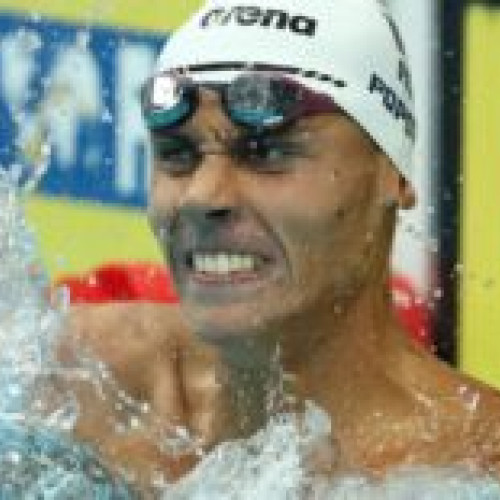 Record absolut în proba de 100 m liber, schimbat de David Popovici