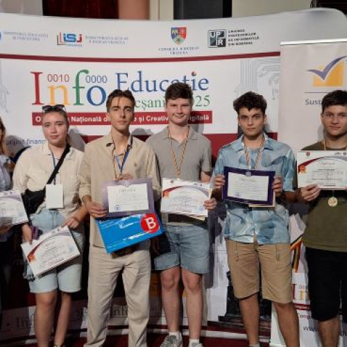 rezultate deosebite pentru elevii de la colegiul național de informatică „grigore moisil” brașov la olimpiada națională de inovare și creație digitală