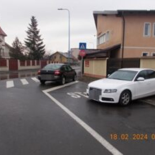 Peste 170 de mașini ridicate de Poliția Locală Brașov pentru parcare aiurea