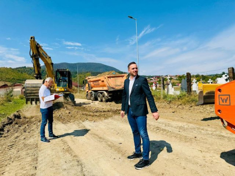 Primarul Mihai Cîmpeanu anunță modernizarea drumurilor din Mălin, Codlea