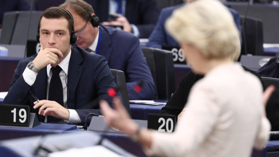 Bardella spune că poate depune moțiune împotriva Ursula von der Leyen