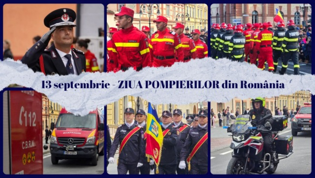 Ziua pompierilor: lupta din Dealul Spirii și evenimente în Brașov