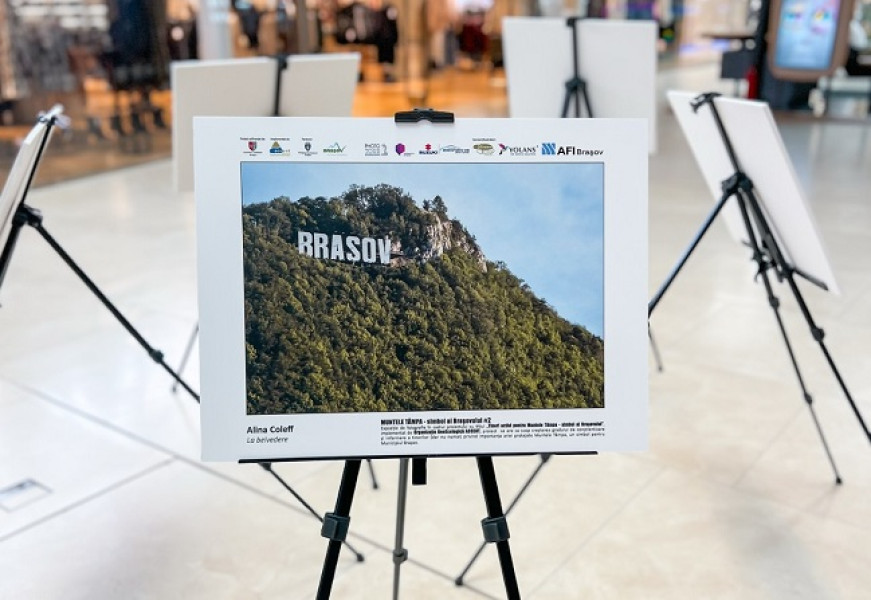 Expoziție foto despre Muntele Tâmpa la Brașov
